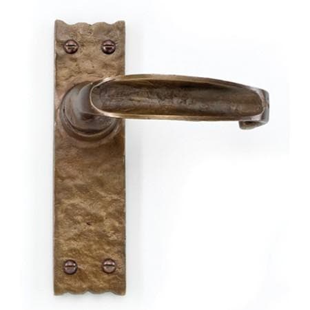 Louis Fraser 254 Lever Handle on rectangular plate